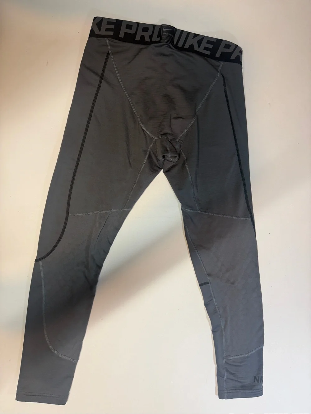 Nike Pro Men's Boxer Brief Tights - Charcoal Gray